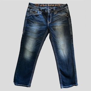 Rock Revival Cropped Capri jeans